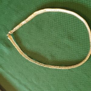 24 inch sterling silver mesh necklace